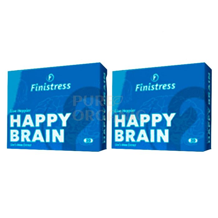 Finistress Happy Brain | κάψουλες για τη βελτίωση της εγκεφαλικής δραστηριότητας