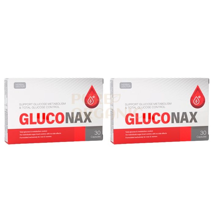 Gluconax caps | means for normalizing sugar levels