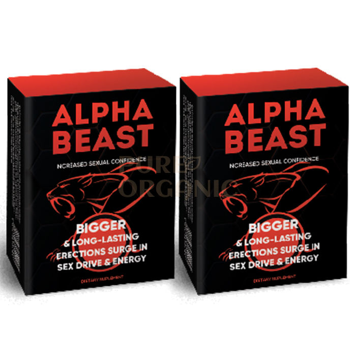 Alpha Beast caps | potenciador de la libido masculina